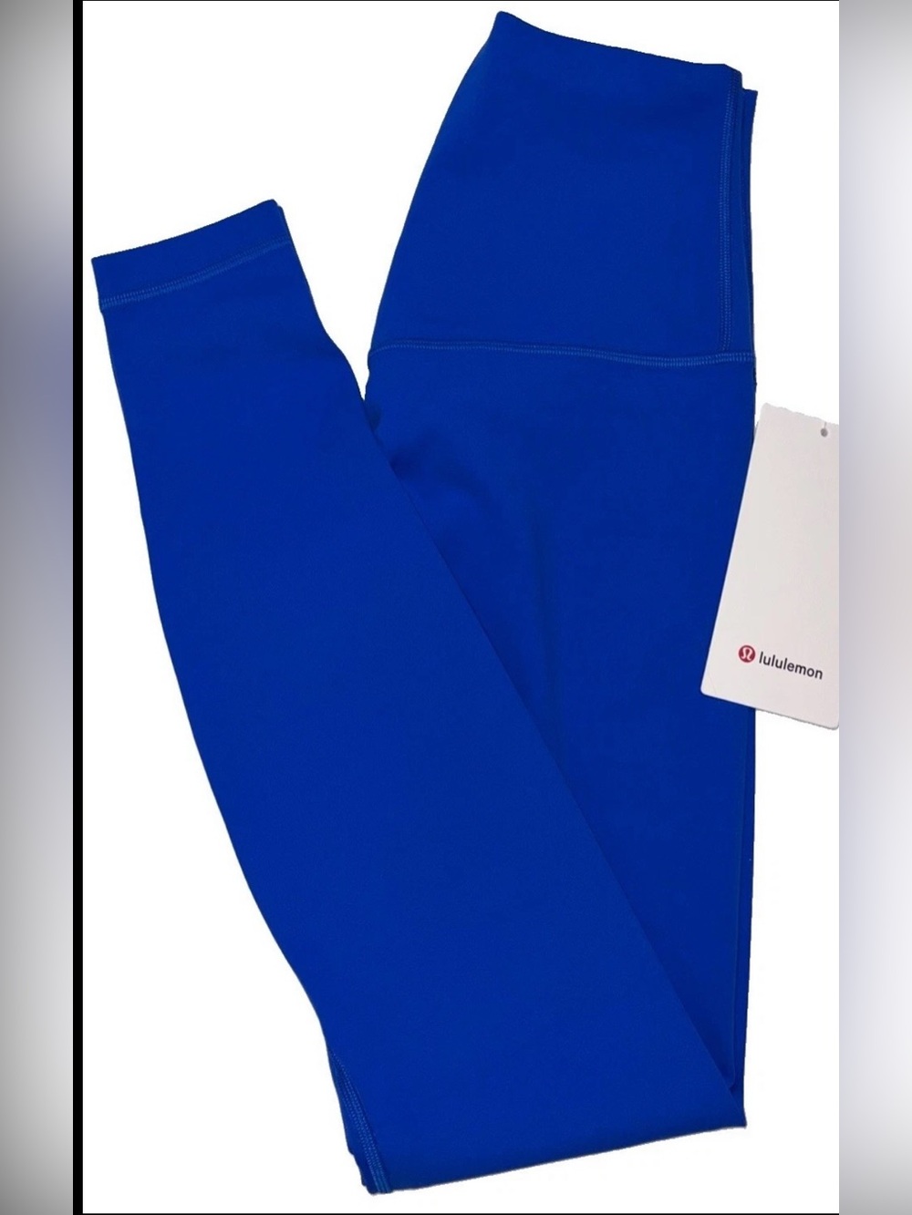 NWT LULULEMON SIZE 6 ALIGN SUPER HIGH RISE 28”L PANT AUTHENTIC CERULEAN BLUE